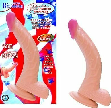 All American Whopper 8&Prime; Dong with Balls