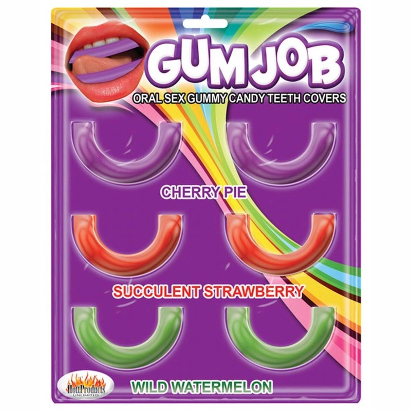 Gum Job Oral Sex Gummy Candy Teeth Covers Blow-job Enhancer for Couples - 6 PACK gallery