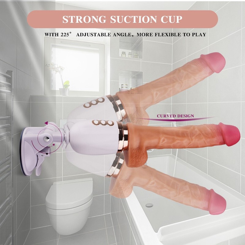 Automatic Thrusting Dildo Sex Machine for Women Hands-Free Sex Toys Heating US gallery