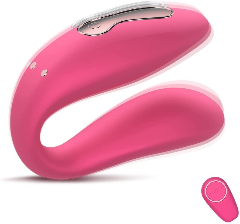 Ultra-Light Couples Vibrator, Waterproof Clitoral G-Spot Vibrator for Women