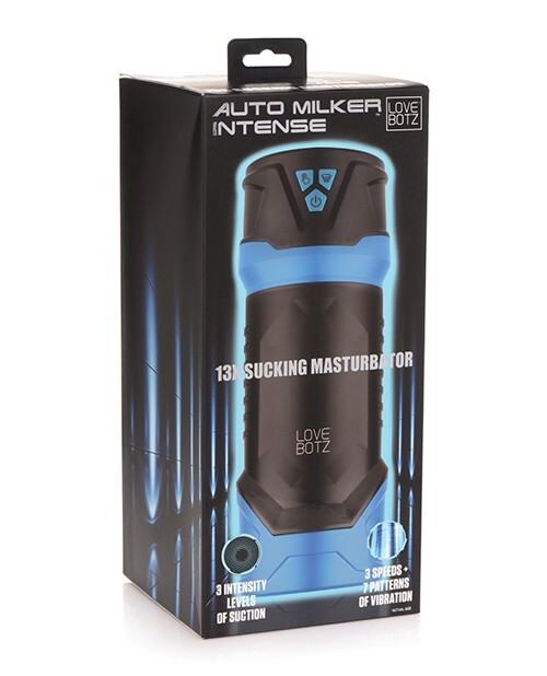 LOVEBOTZ AUTO MILKER INTENSE SUCKING VIBRATING MALE MASTURBATOR