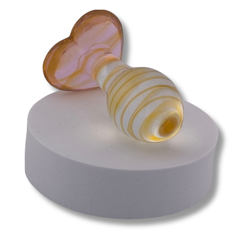 T-Glass Anal Plug Small Butt Plug Anal Trainer Sex Toys for Men Women HANDMADE