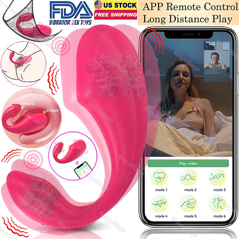 App Remote Control Wearable Bullet Egg Vibrator G-Spot Massager Women Sex Toys