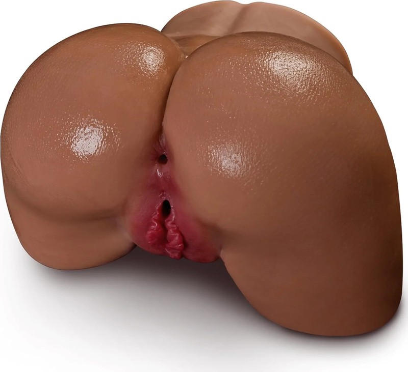 8LB Milf Realistic Chubby Fake Pussy Soft Butt with Tight Vaginal Anal Hip, Brow