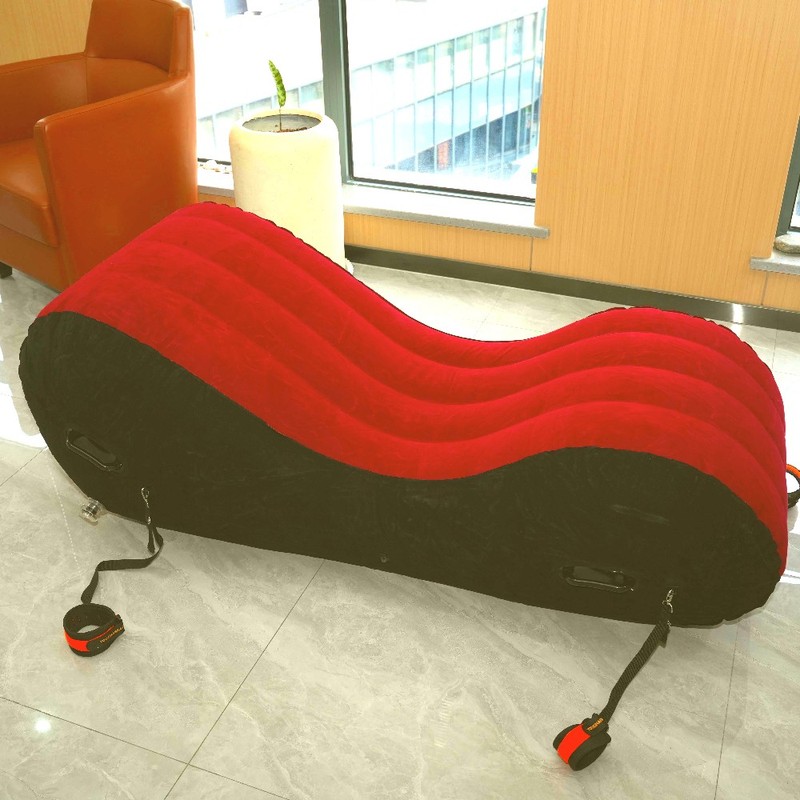 Toughage Inflatable Sofa Bed Cushion Chair Sex Toys for Couple Roleplay Slave US