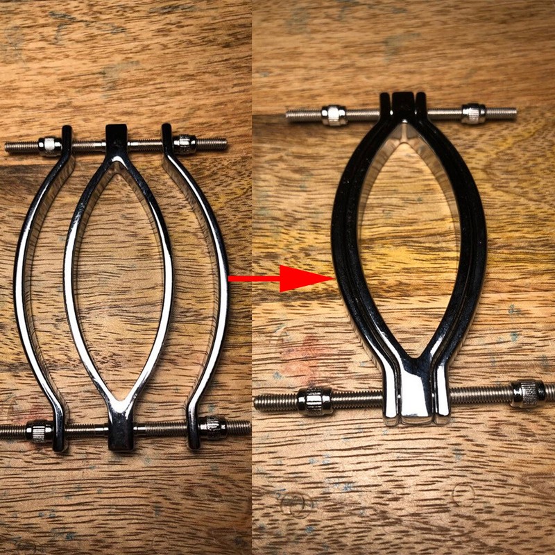 Adjustable Vaginal Clamp Labia Pussy Clip Stretch Women Torture Sex Toy