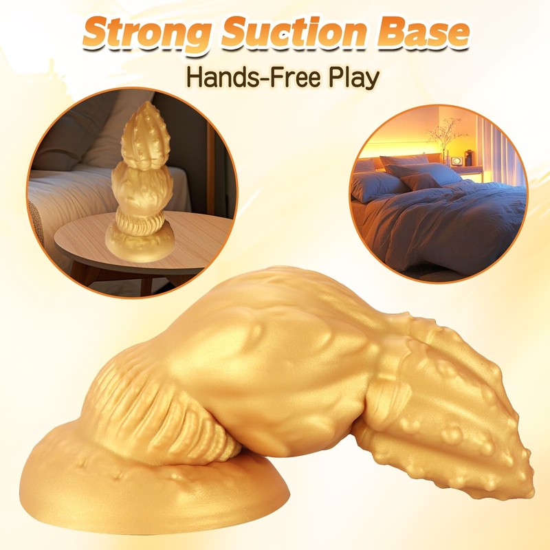 NIGHTLOOM Silicone Anal Plug with Strong Suction Cup for HandsFree Play Fanta... gallery