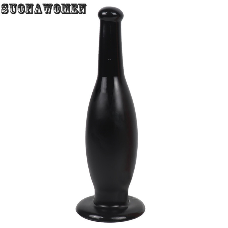 New Smooth Anal Butt Plug Imitation Wine Bottle Ass Massager Large Dildo Sex Toy gallery