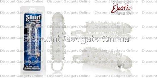 Stud Extender Support Ring Penis Extension Cock Length-Girth w/ CLIT STIMULATORS gallery