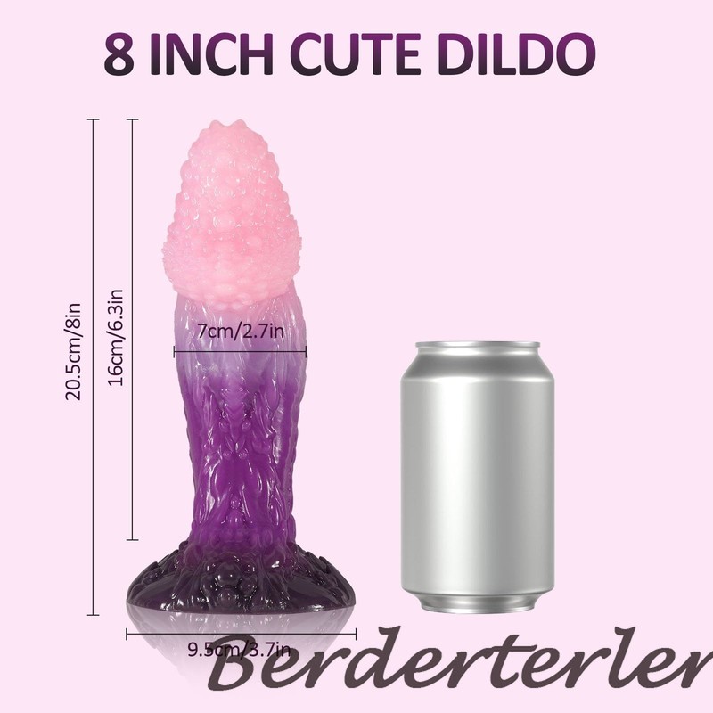New Monster Dildo Pink Silicone Penis with Suction Cup Butt Plug Giant Sex Toys gallery