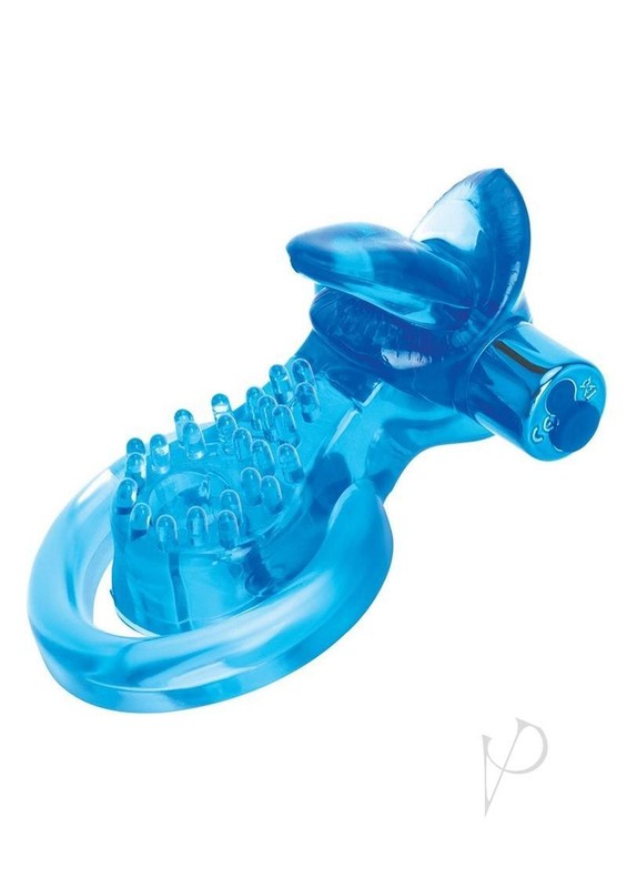 Bodywand Recharge Duo W/tickler Blu gallery