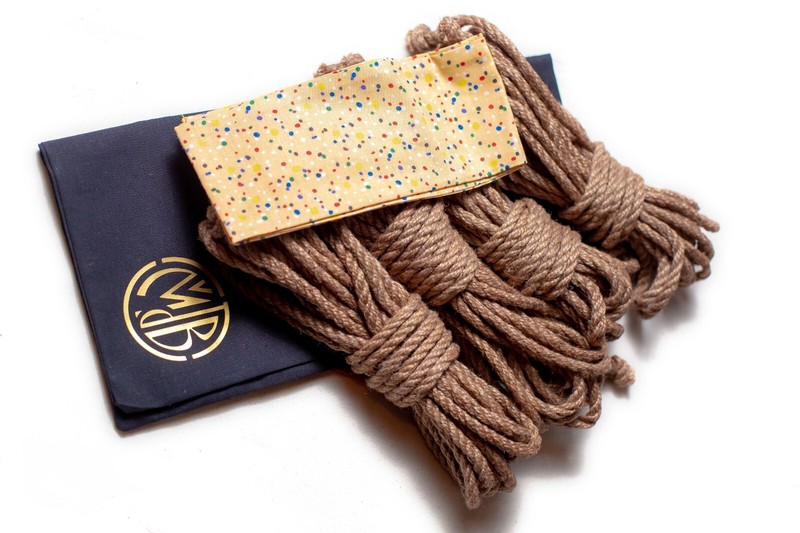 Beige Shibari Jute Rope - 4*26 ft BDSM Adult Pleasure Fetish