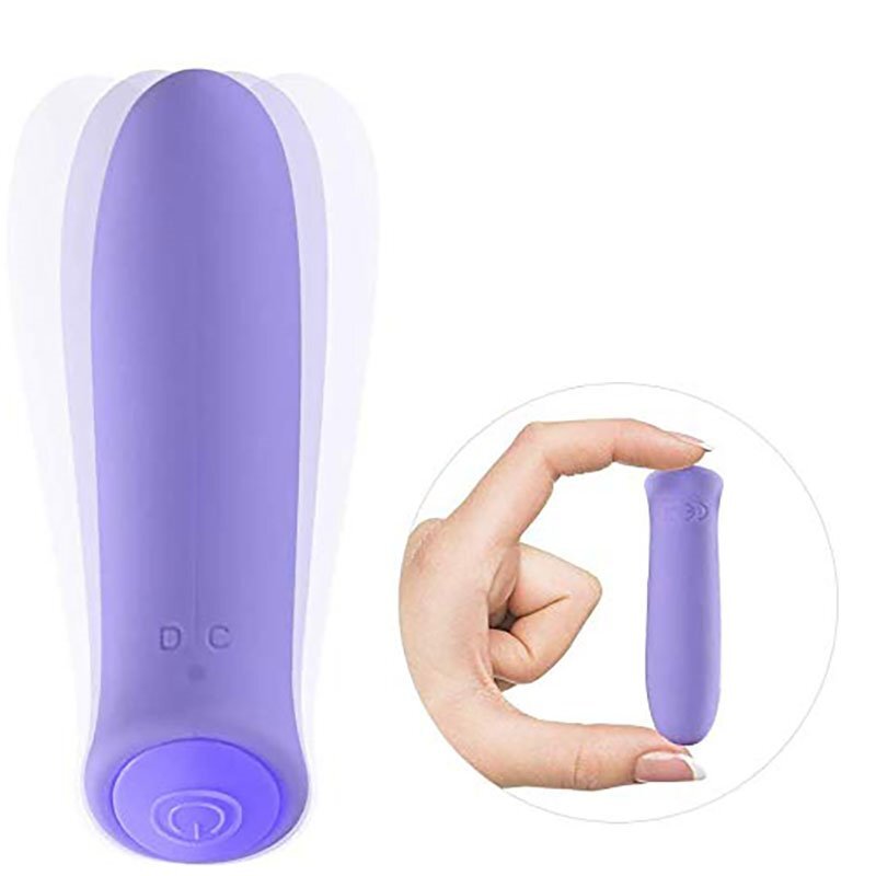Wireless Rechargeable Mini Vibrating Bullet Vibrator Foreplay Sex Toy for Couple gallery