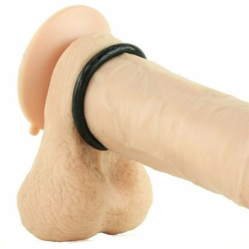 Men 4PCS Penis Cock Rings Set Prolong Delay Sex Toys Male Erection Enhancer Pump gallery