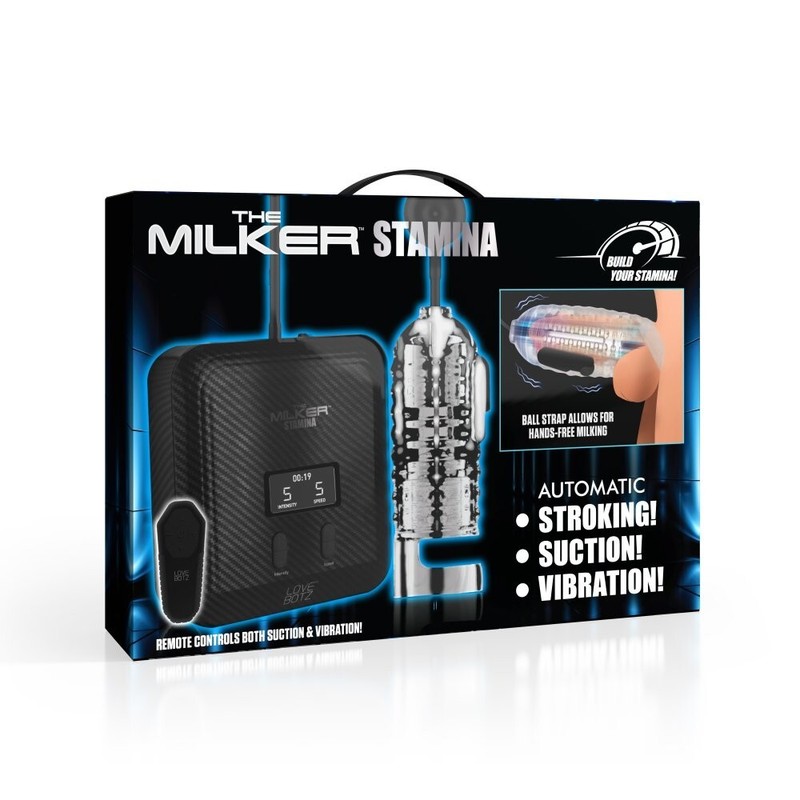 Increase Stamina - Milker Stroker, Vibrator and Suction