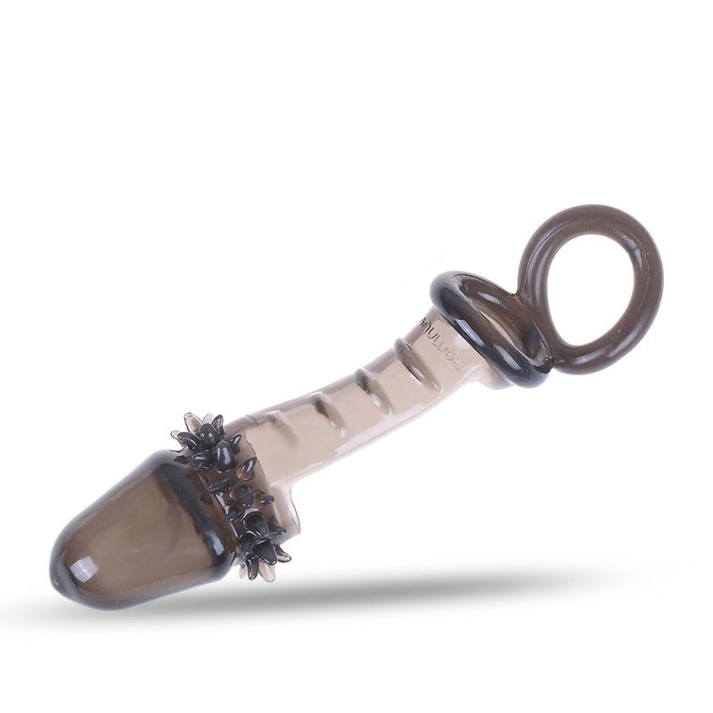 Male Foreskin Glans Cock Ring Penis Extension Sleeve Enhancer Delay Sex Toys gallery