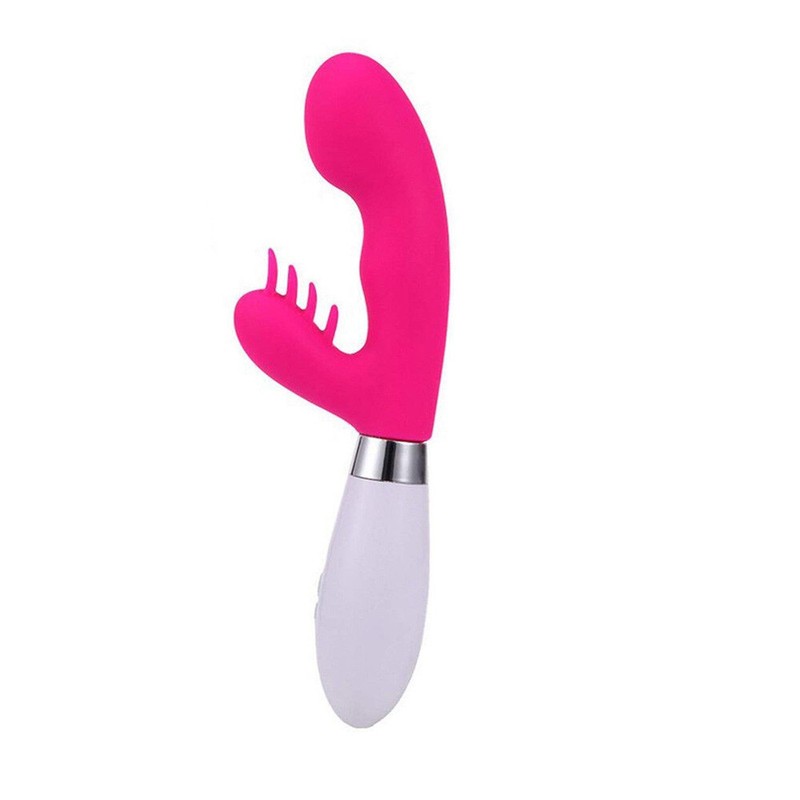 Female Rabbit Vibrator Self Play Sex Toy w/ Double Vibration Waterproof 10 Speed