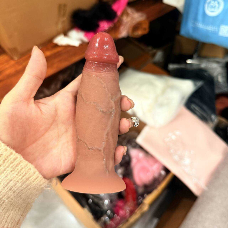 Realistic Life Like Small Dildo Dong Strap on Sex Toy Anal Sex Toy for Beginners