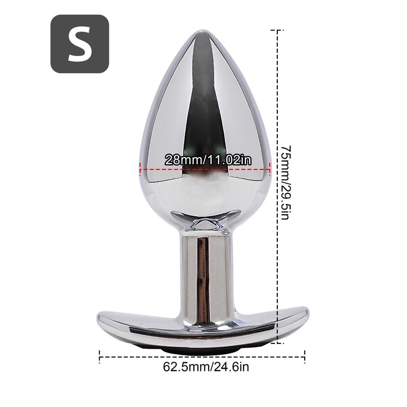 Anal Trainer Beginner Kit Prostate Massager Butt Plug Set Dildo Vibrator Sex Toy