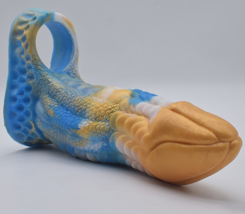 6.8 Inch Sheath Silicone Penis Sleeve Extender Texture Vagina Stimulate