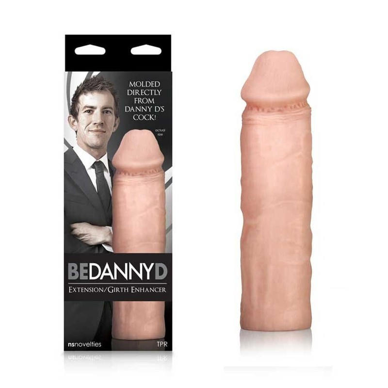 Be Danny D Realistic Thick Cock Penis Extension Girth Enhancer Enlarger Sleeve gallery