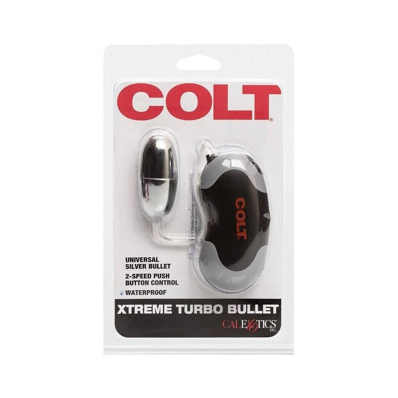 Colt Xtreme Turbo Silver – Bullet Egg Clitoral Anal Vibe Vibrator Sex Toy