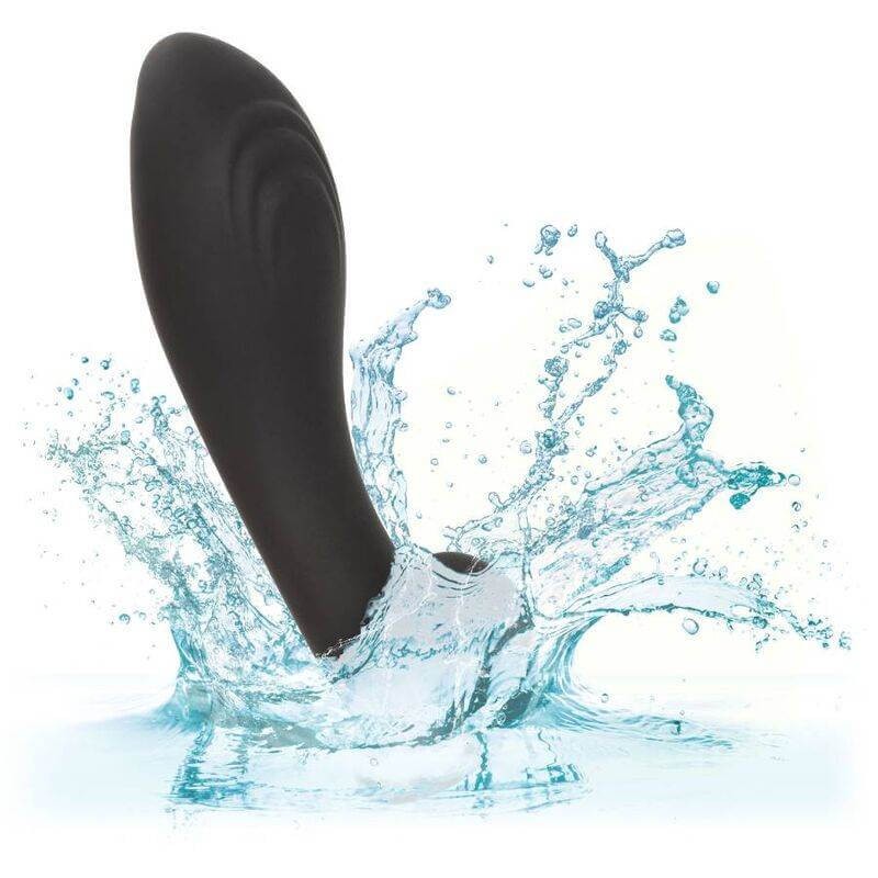 CalExotics Eclipse Flex Probe - Black Liquid Silicone Anal Vibrator gallery