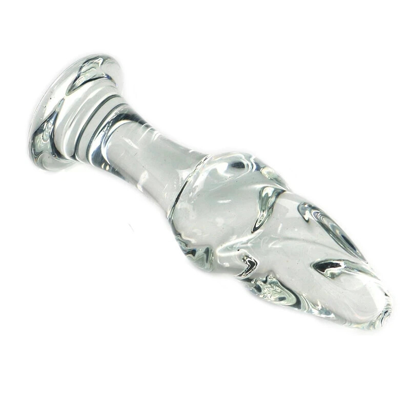 Unisex Transparent Glass Anus Plugs Vagin Masturbation Dildo Plugs Massage gallery