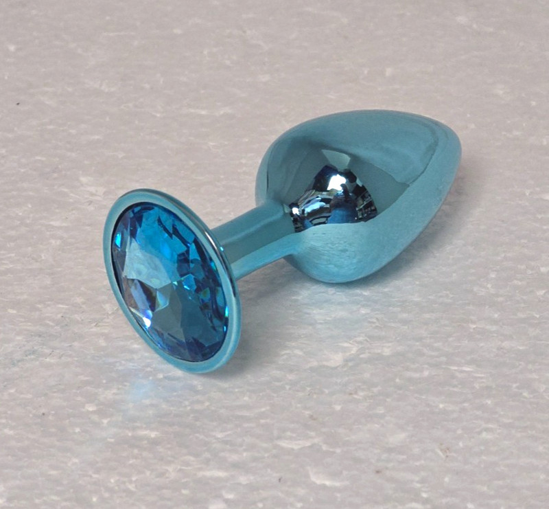 CAMTOYZ ONIX ANAL PLUG with Jewel (4 Variations) Jeweled Butt Plug / Small