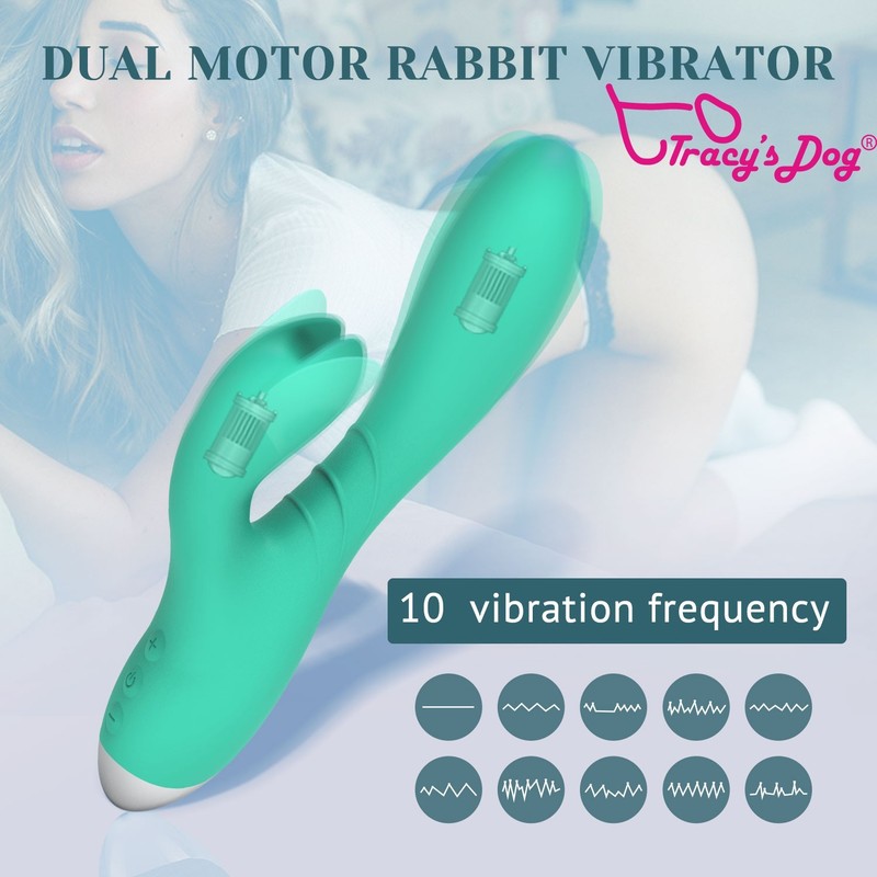 Tracy's Dog Rabbit Vibrator G Spot 8 ClitoralStimulator with 10 Vibration Modes gallery