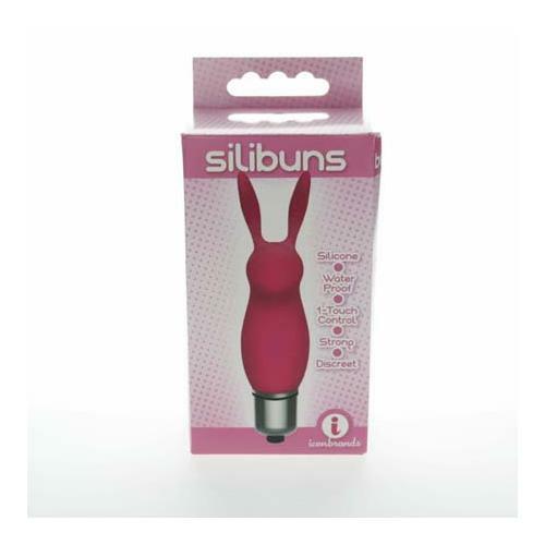 The 9&rsquo;s Silicone Bunny Bullet Pink