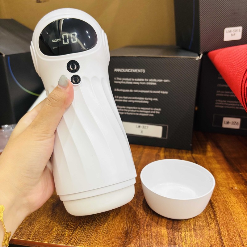 Automatic Vibratior Male Masturbator Cup Sex Toys Blowjob Adult Oral Sex Machine gallery