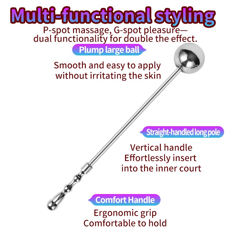 Male Anal Plug Butt Beads G Spot Wand Male Prostate Massage Dildo Vagina Sex Toy gallery