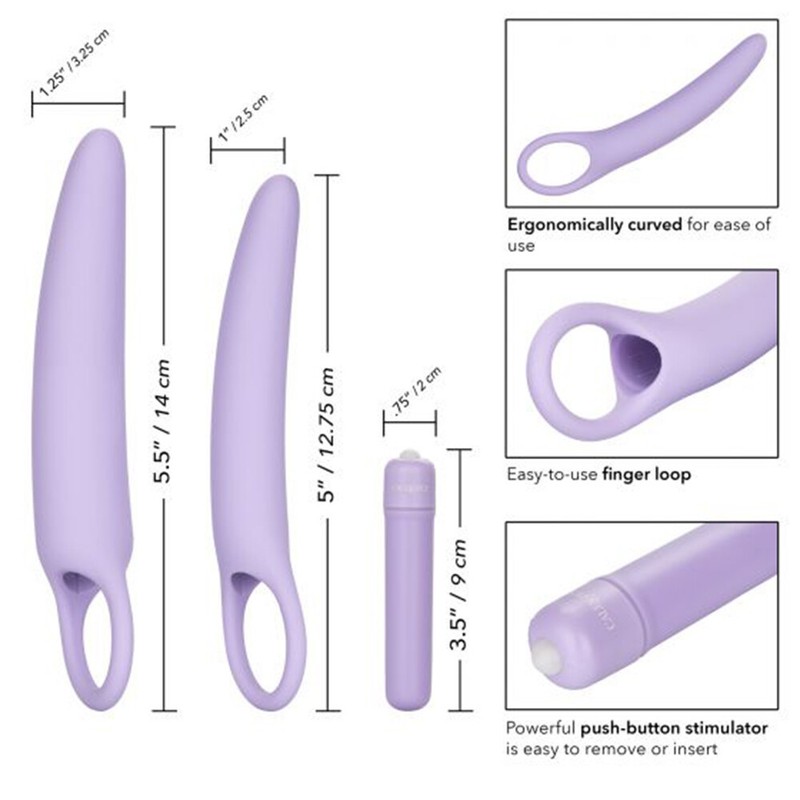 Dilators With Vibrating Bullet Vaginal Muscles Training Female Sexual Health