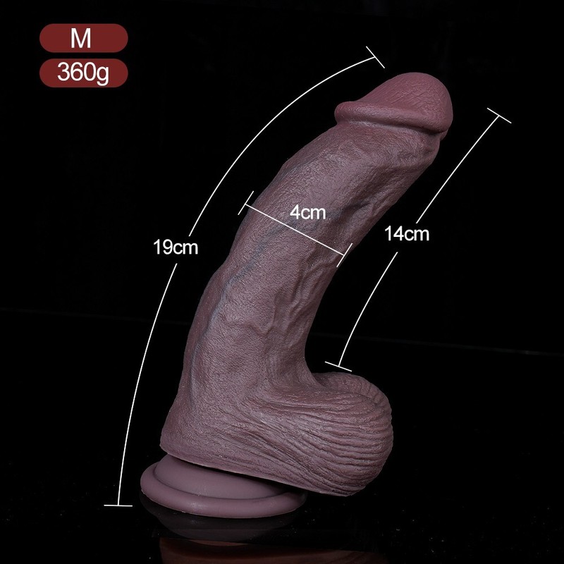 Silicone HUGE Realistic Thick Big Penis-Dildo Dong Anal-G-spot Sex-Toy-for-Women