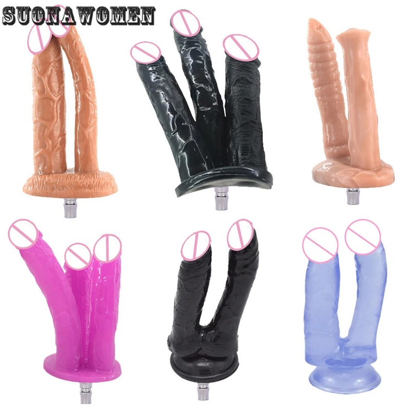 Dildo VAC-U-LOCK with Sucker Cup Sex Machine Accessories Anal Stimulation Toys