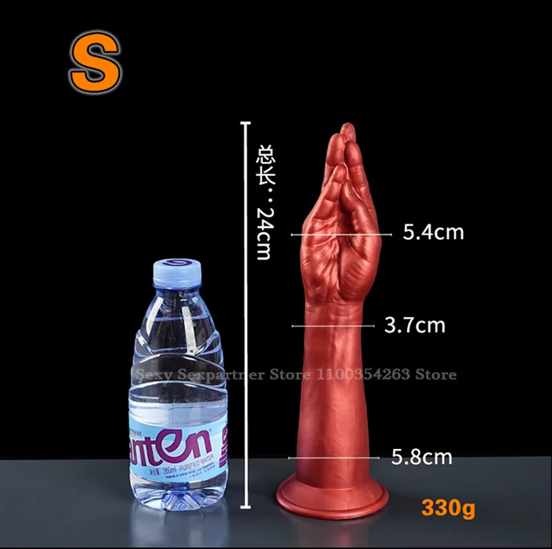 Big Fisting Anal Plug Hand Anal Dialator Expander Training Butt Plug Sex Toys