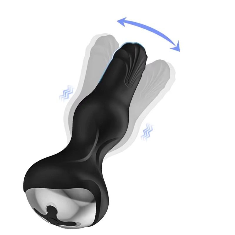 Thrusting Rotating Anal Butt Plug Prostate Massager Sex Toys For Men Women