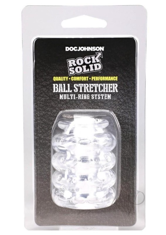 Penis Ring Ball Stretcher Orgasm Delay Erection Support Ball C Ring
