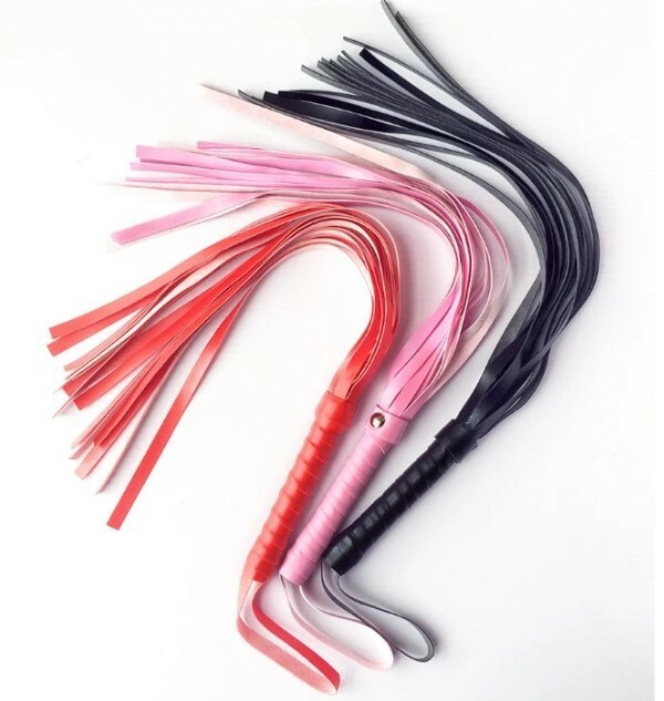 Leather Whip Flogger Slave Bdsm Bondage Sexy Whip Spanking Erotic Adult Game