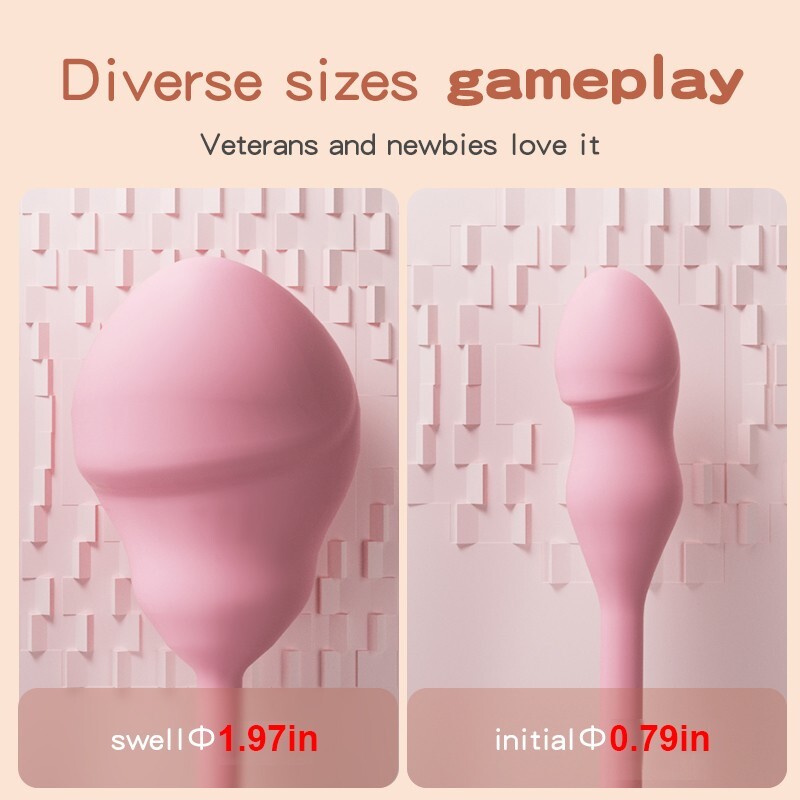 EXTRA-HUGE-INFLATABLE-Male-Prostate-ANAL-BUTT-PLUG-Dildo-Beads-MEN-WOMEN-SEX-TOY gallery
