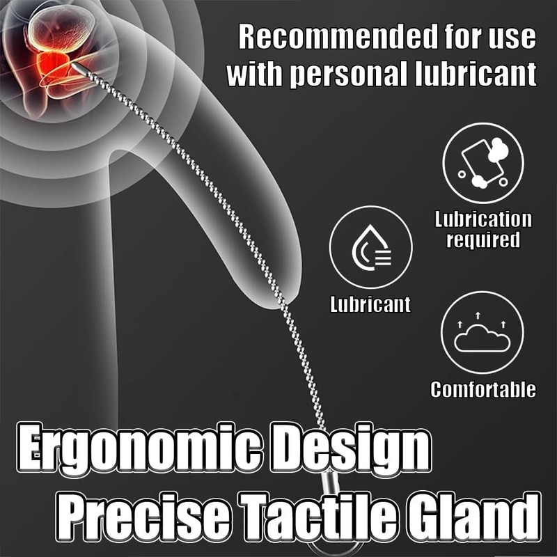 Stainless Steel Penis Plug Bead Dilator Set Silicone Urethral Sounding Stretcher gallery