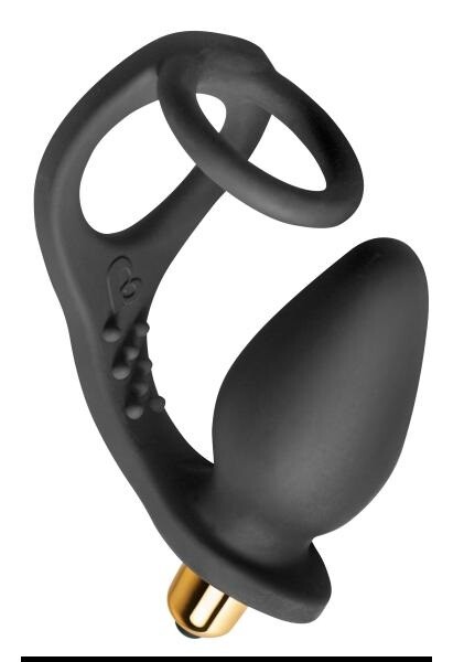 Rocks Off Ro-Zen Vibrating Cock Ring Prostate Plug Massager P-Spot Anal Sex Toy