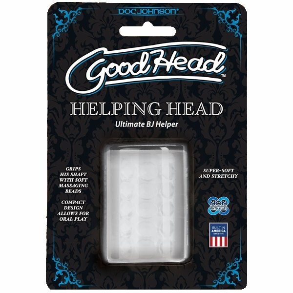 Doc Johnson Goodhead Helping Hand Ultraskyn Frost Stroker, New