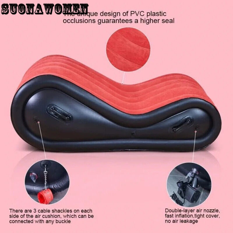 2025 Inflatable Sex Pillow Sofa Bed Chair Bondage Play Sex Furniture Sex Toys gallery