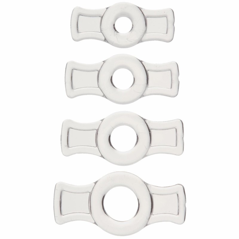 TitanMen Tools Cock Ring Set 4 Male Erection Enhancer Prolong Penis Ring gallery