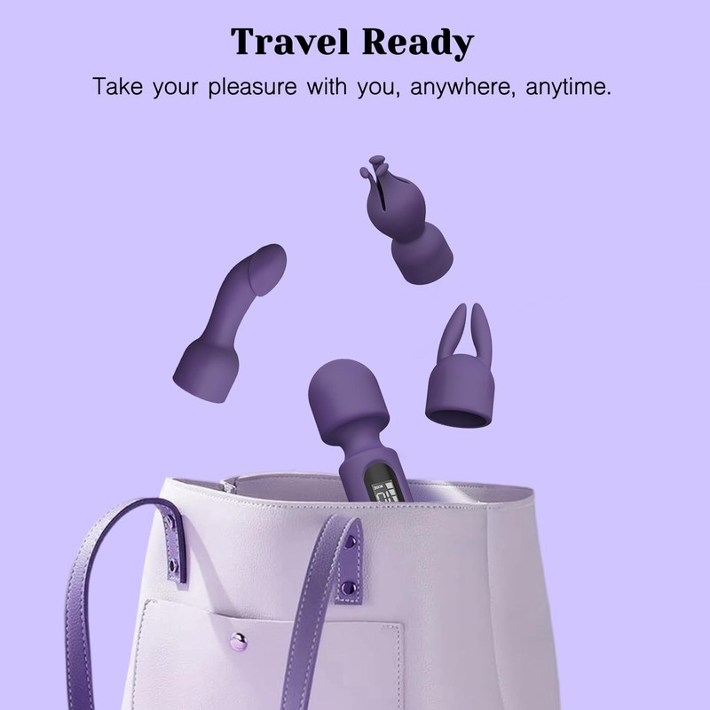 Tracy's Dog Wand Vibrator Kits, Couple Adult Sex Toys with 3 Attachments for ... gallery