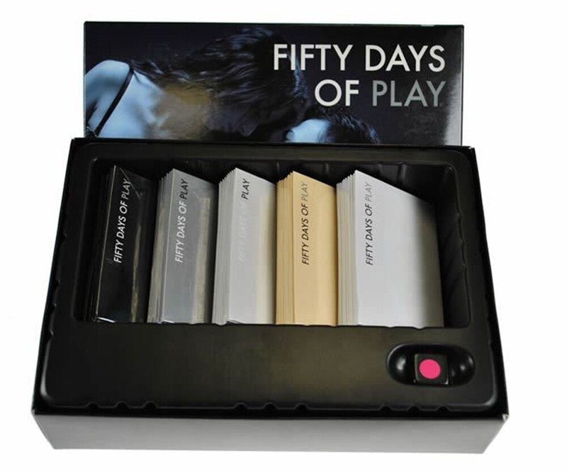 FIFTY DAYS OF PLAY – 50 Shades of Grey Board Game Sex Romance Adult Naughty Gift
