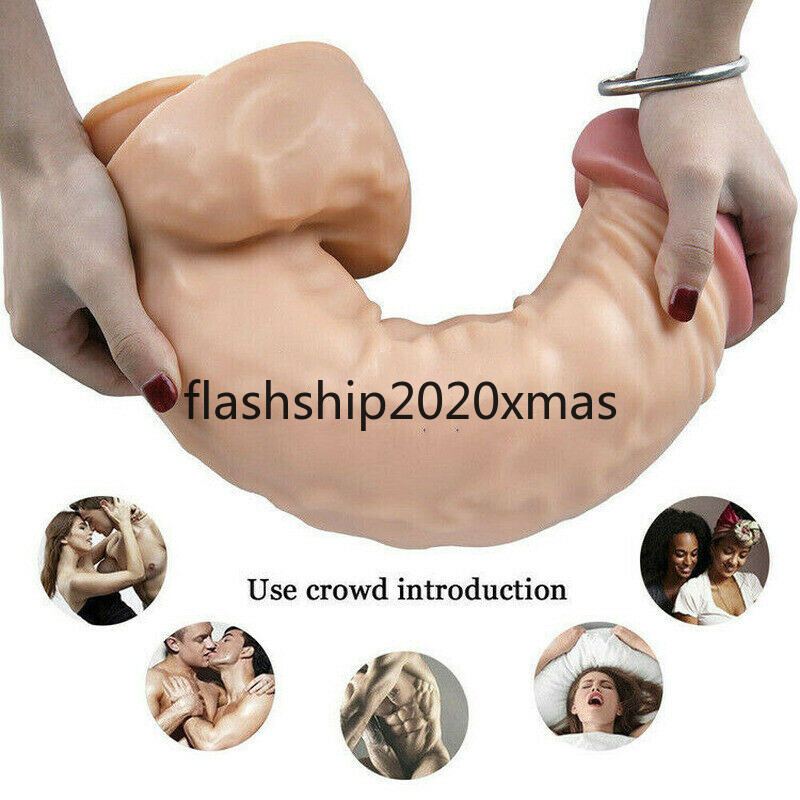 15 Inch Simulation Dildo Suction Cup Huge Dong Extra Long Thick Big Realistic