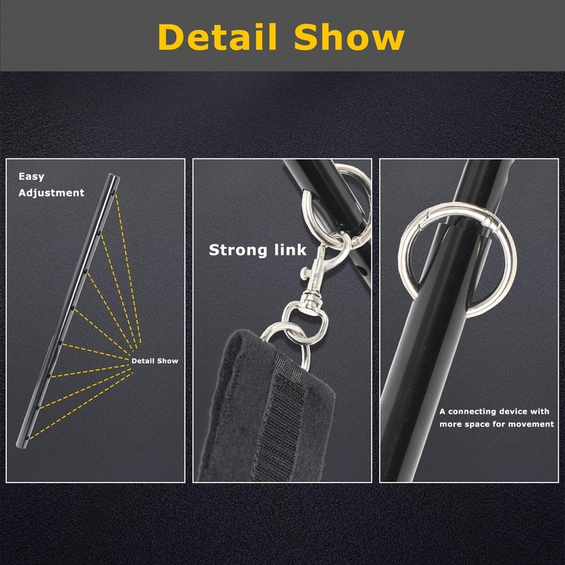 Spreader Bar Adjustable Handcuffs & Ankle Cuffs BDSM Bondages Restraints Sex Toy gallery